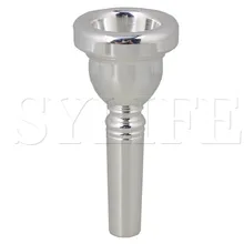 6 1/2AL посеребренные медные Профессиональный мундштук для тромбона музыкальный Ins