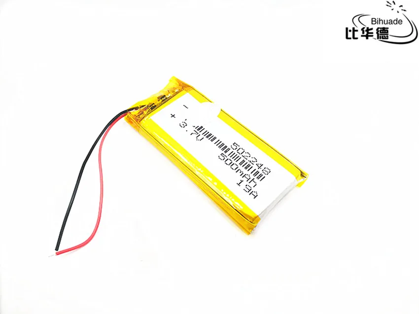 Литий полимерный аккумулятор 502248 502050 500 мА · ч 3 7 в Bluetooth гарнитура цифровые