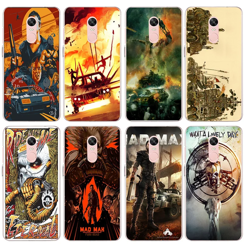 Мягкие чехлы для телефонов из тпу Mad Max Fury Road Xiaomi Mi Redmi Note 3 3S 4 4X 4A 5 5S 5A 6 6X 6A 8 A1 Pro Plus