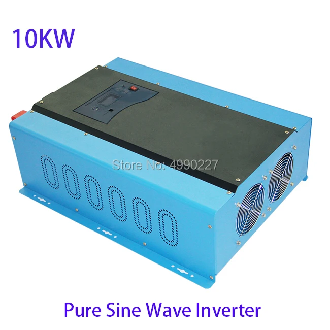

10KW DC 48V to AC 220V-240V 50/60HZ Pure Sine Wave grid tie inverter with built in battery charger can be Wall mounted