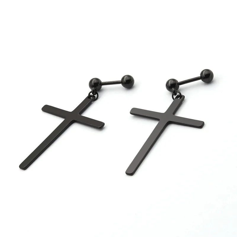 Titanium steel earrings
