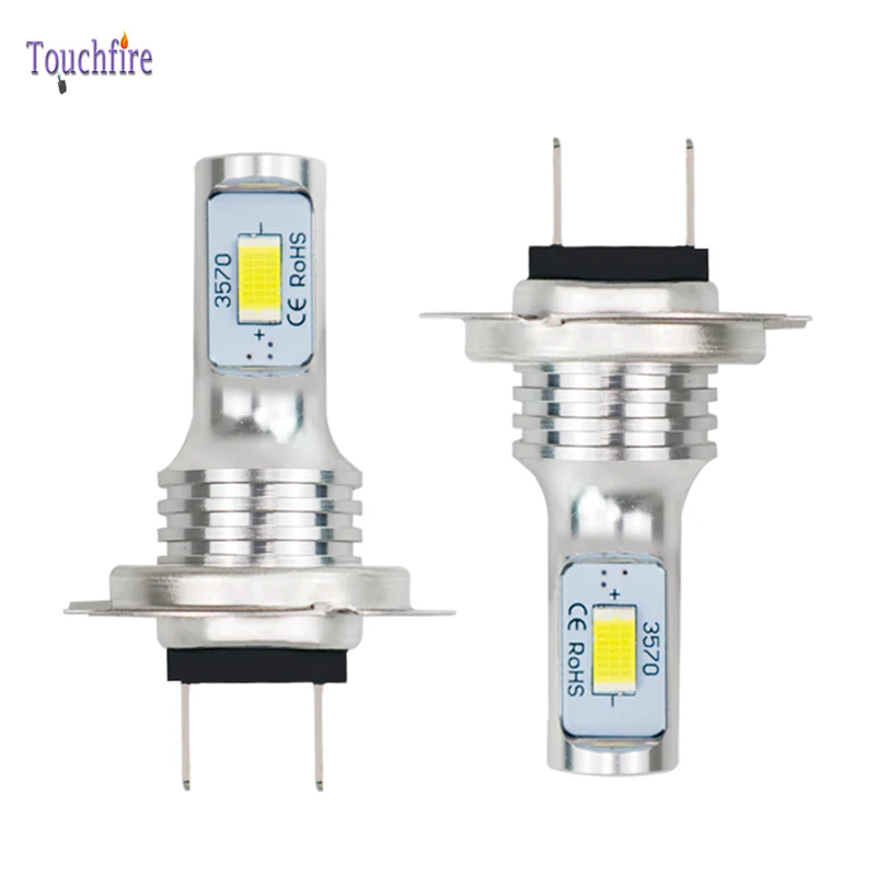 2x Canbus H1 H3 H4 H7 H8 H11 9005 HB3 9006 HB4 CSP 3570 чип светодиодная фара Противотуманные фары дневные фары дальнего света дневной свет лампа 12-24V 6000 K; Прямая поставка