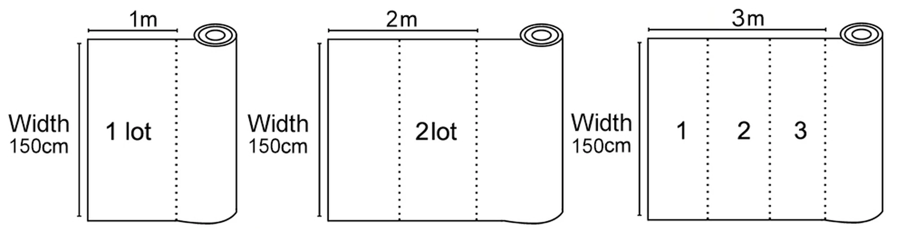 150 width 150 width