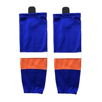 

EALER 100% Polyester Ice Hockey Socks Cheap Shin Guards For Team XW023 high quality men women sport