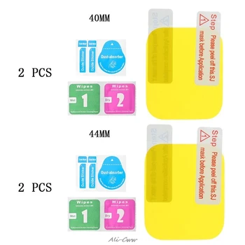 

1 Set Soft TPU 3D Full Cover Protective Film For iWatch Apple Watch Series 4 40mm 44mm TPU Cover