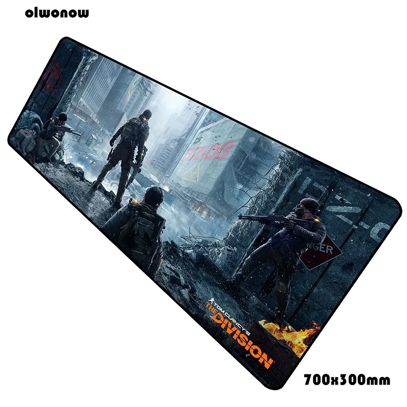 Size 700x300x2mm Tom clancy's the division коврик для мыши, 70x30 см, игровой коврик для мыши, аниме, офисный коврик, Настольный коврик, подарок, коврик для мыши, игры, pc, геймерские коврики - Цвет: Size 700x300x2mm