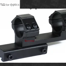 S& H 1 дюйм и 25,4 мм удлиненный офсетный цельный прицел ласточкин хвост крепление кольцо подходит 3/8 ''11 мм рельсы