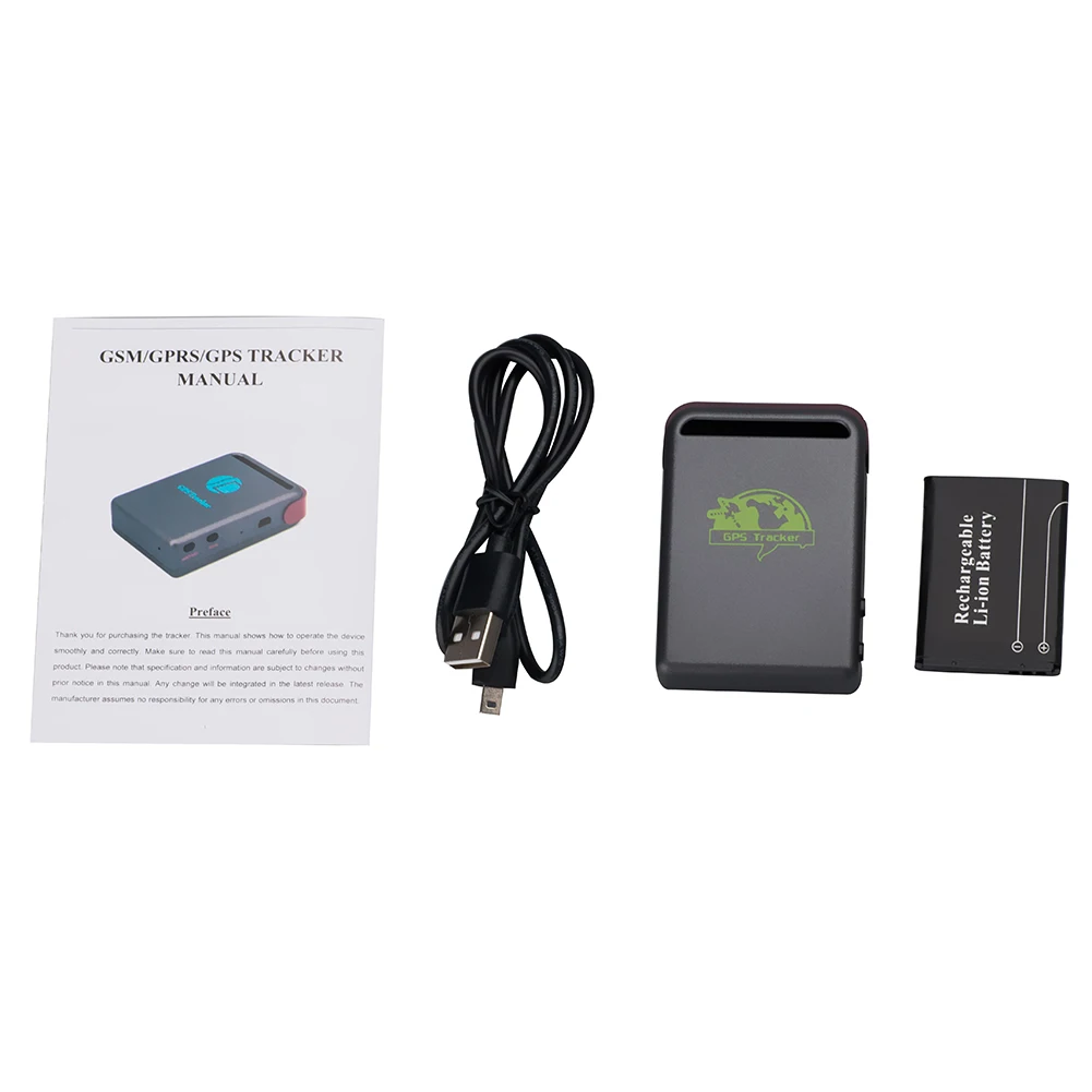 Mini Vehicle GSM GPRS GPS Tracker or Car Vehicle Tracking Locator Device TK102B 7801