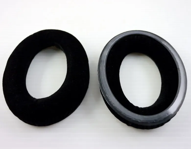 Replacement flannelette EarPads for Sennheiser PXC350 PXC450 HD380 pro HME95 HMEC250 pc350 headphones earmuffes cushion 