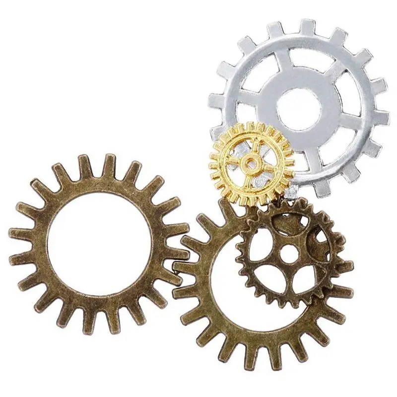 

50g mechanical gear steampunk retro DIY handmade alloy jewelry accessories