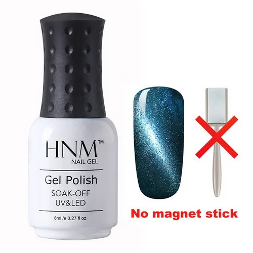 HNM 8 мл Лак для ногтей "Кошачьи Глаза" Nagellak Soak Off UV Nail Art Полуперманентная краска для тиснения гель лак Гибридный лак Lucky лак чернила - Цвет: 6579