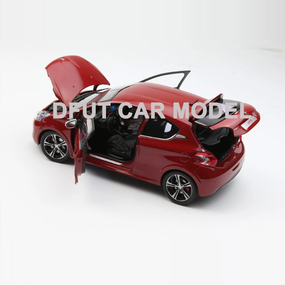 1:18 сплав 2013 208 GTI модель автомобиля Детские игрушечные машинки оригинальные авторизованные подлинные детские игрушки