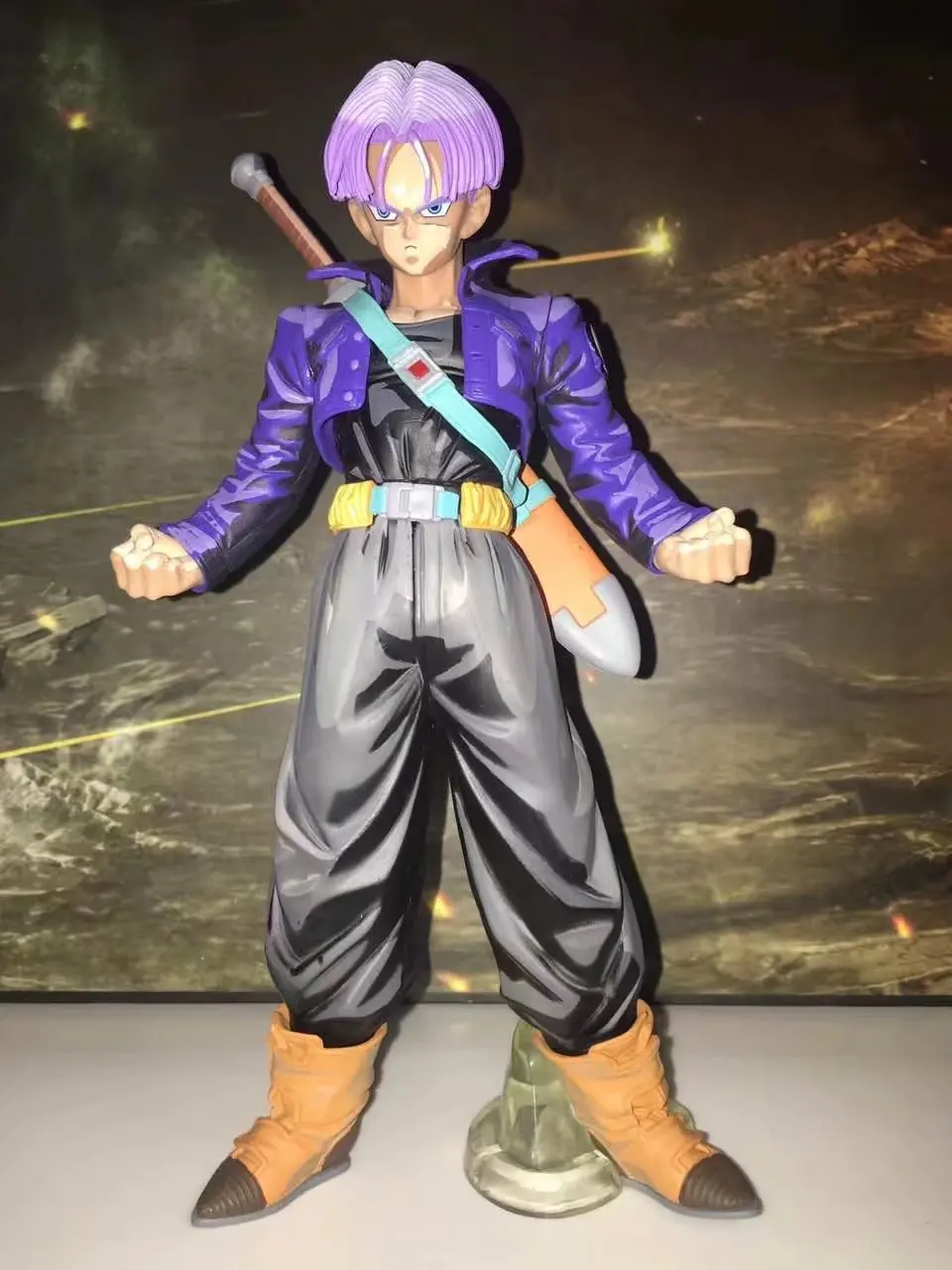 

26CM original banpresto Trunks DRAGON BALL Z Figurine MSP figure pvc toy doll master stars piece