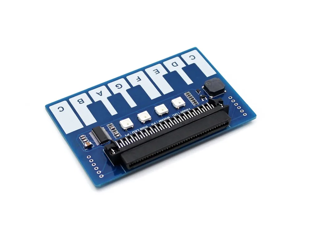 

Mini piano expansion board module dazzle coloured lights / buzzer / keypad I2C interface