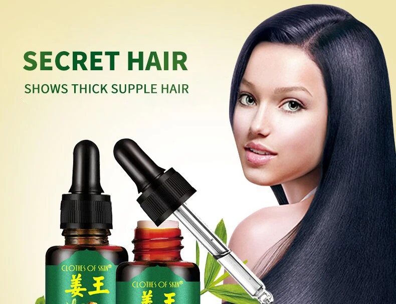 Natural Repair Fast Hair Growth Fluid Hair Loss Treatment Healthy Hair Growth Liquid Biotin Essence