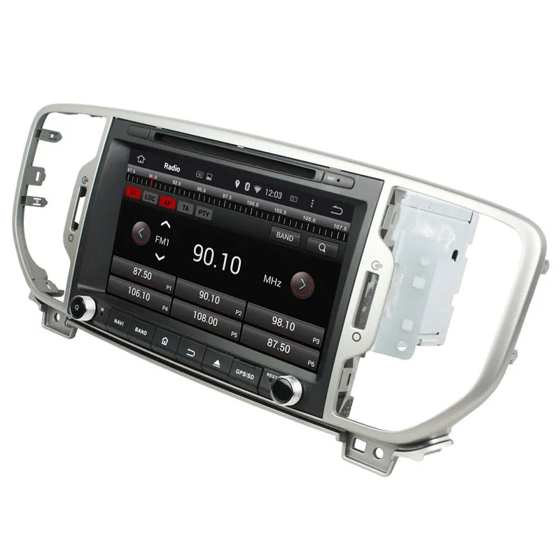 Cheap 8" Android Car DVD Player with BT GPS WIFI CANBUS,Audio Radio Stereo,Car PC/multimedia headunit for KIA SPORTAGE/KX5 2016 2017 1