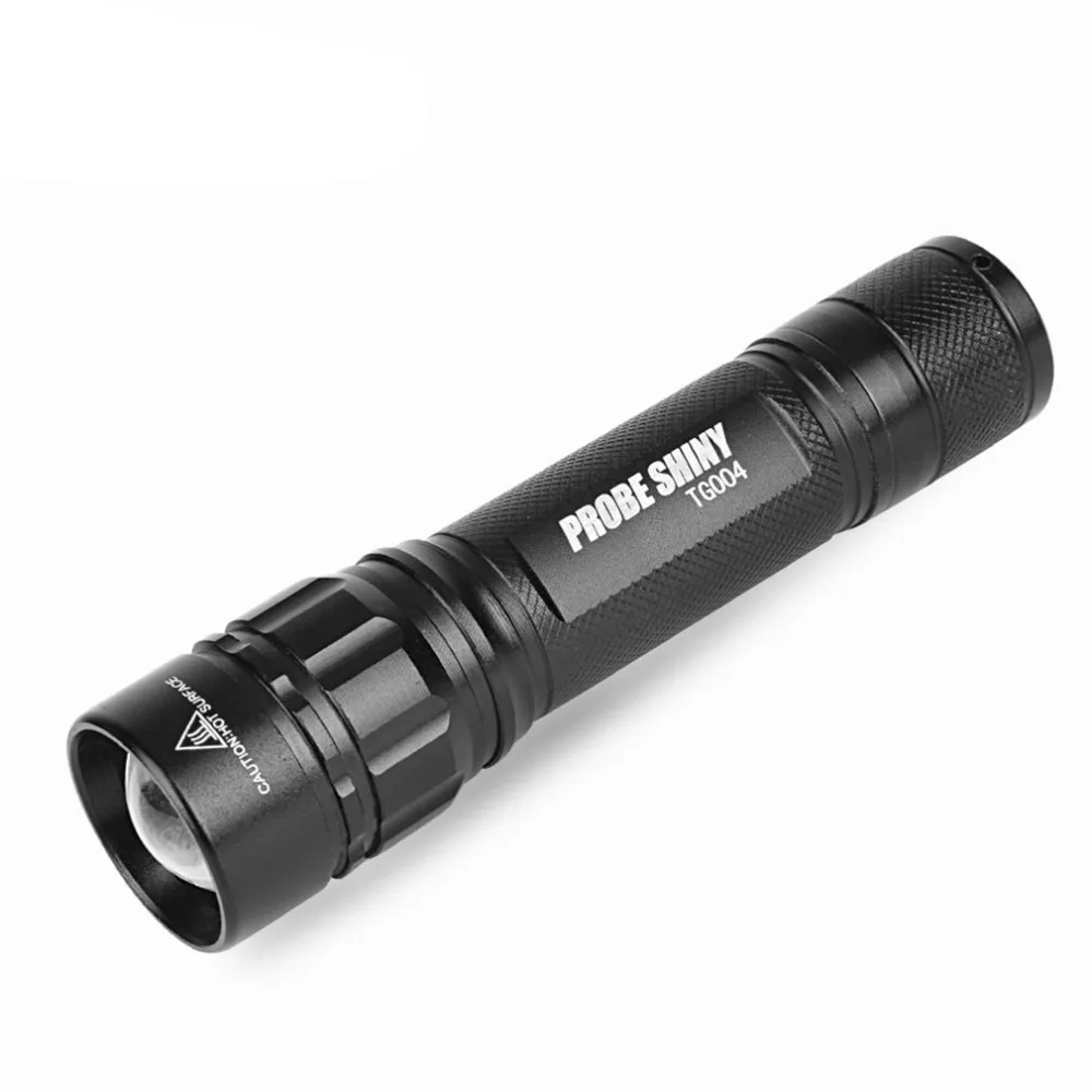 3 stalls Light flashlight charging zoom Mini strong light high