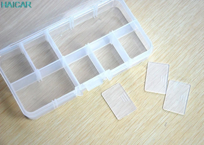 1 Set 13 6 5 2 cm Clear Storage Case Box Holder Container Pills Jewelry Nail