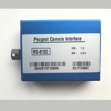 Car Video Interface 360 Panoramic Camera Rear Camera Smartphone Carplay Adapter Connection for Peugeot Citroen