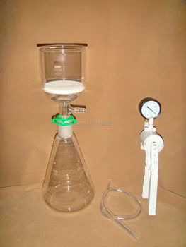 

1000ML Filtration set[Erlenmeyer Flask+Filter Funnel(3#) +Vacuum pump],Lab Filtration kit