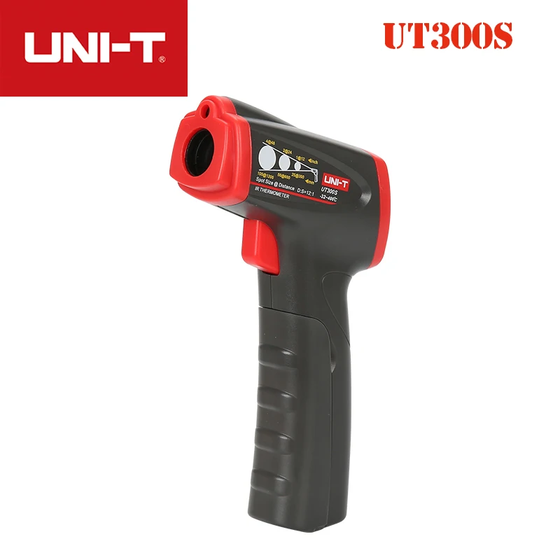 

UNI-T Infrared Thermometer UT300S Industrial Thermometer Non-Contact digital thermostat temperature Measurement -31~400 Range