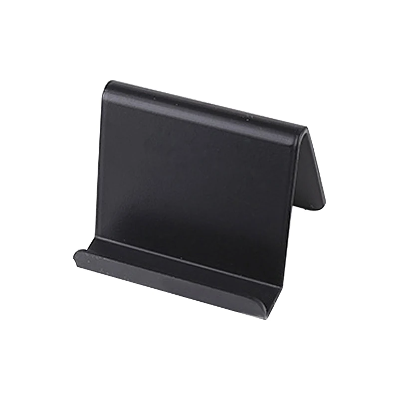 Mobile Phone Holder Table Desktop Stand Plastic Desk Mount Candy Color Mini Portable Holder Universal Bracket For Smartphone wall phone holder Holders & Stands