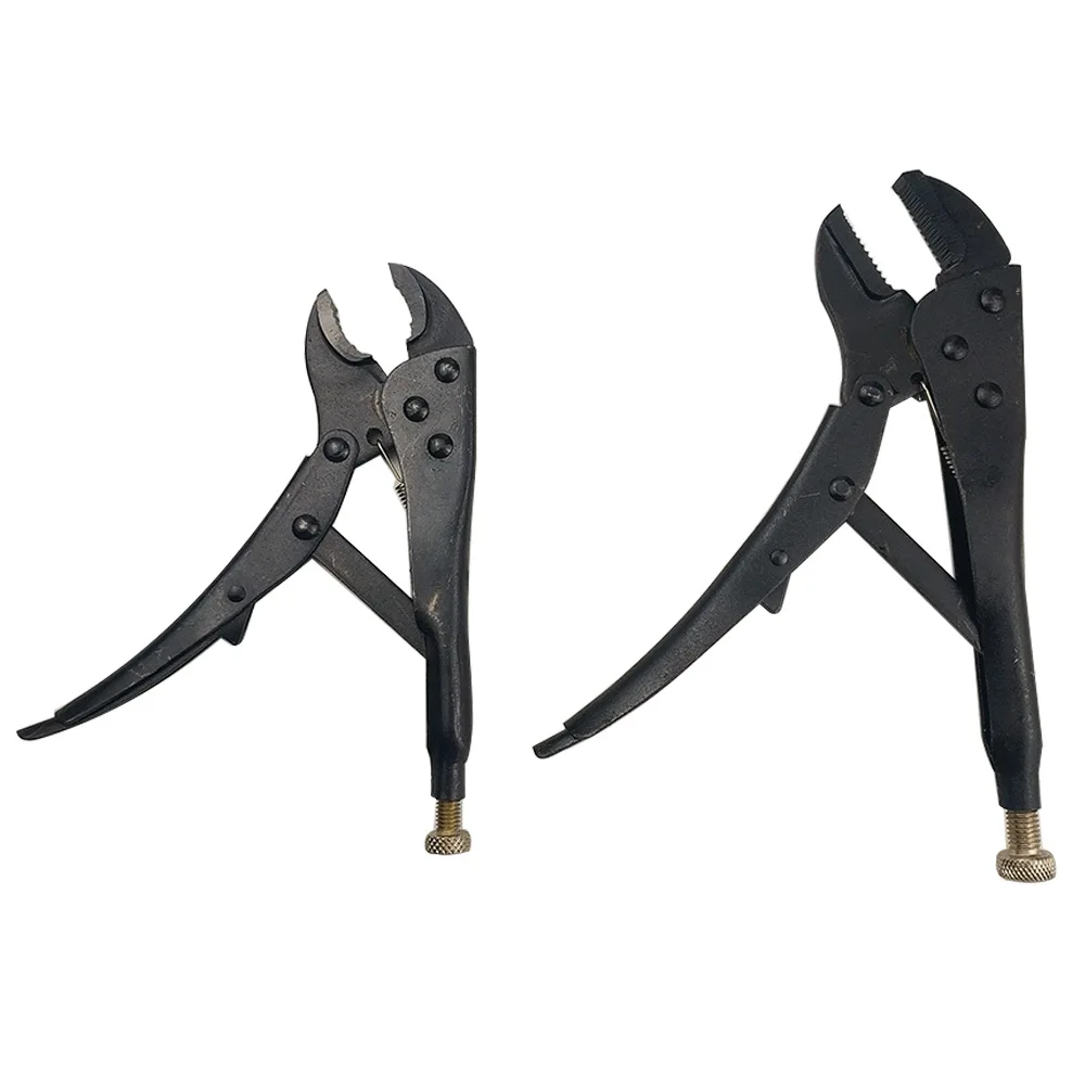 UNeefull Locking Pliers Gourd Mouth Straight Jaw Lock Mole Plier High Carbon Steel Wear Resistant Vise Grip Clamping Hand Tools