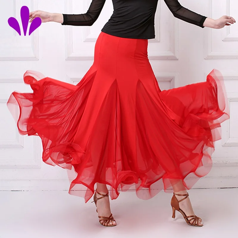 ballroom dance skirt dress skirt for women spanish dance skirts flamenco costume spanish skirts modern dance costumes black