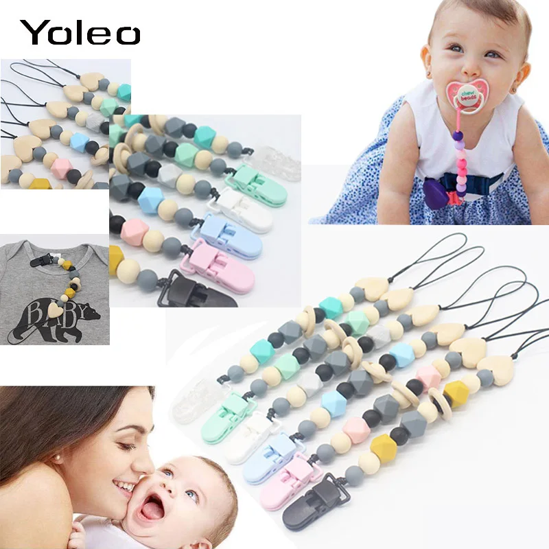 

Baby Pacifier Clips Pacifier Chain Dummy Clip Baby Pacifier Clip Holder Nipple Pacifier Chain Holder bebe speenkoord chupetero