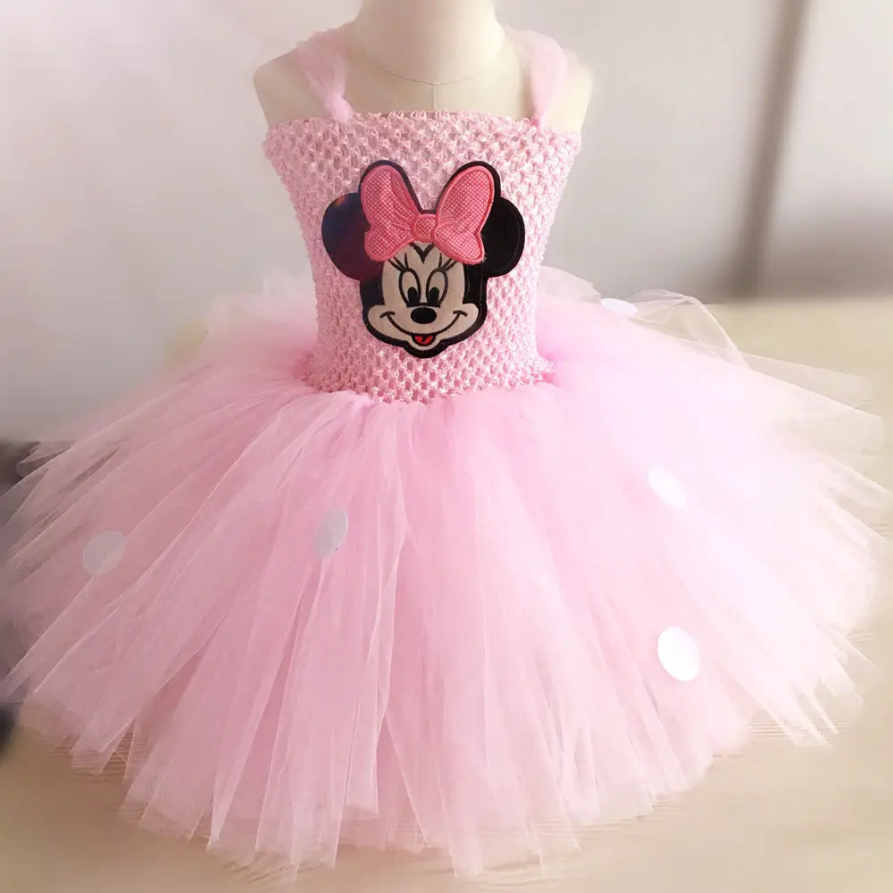 Princess Tutu Baby Girls Toddler Cartoon Tutu Dress Children Fluffy