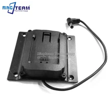 2 шт./лот VESA ЖК-монитор источник питания крепление на заднюю панель Держатель Адаптер Пластина для Canon батарея LP-E6 LPE6 LP E6 батарея