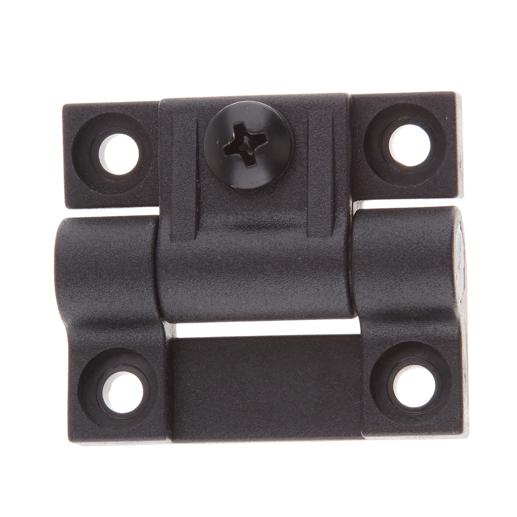 Replaces Southco E6-10-301-20,4 Hole Adjustable Torque Hinge,Black Plastic Marine Hardware
