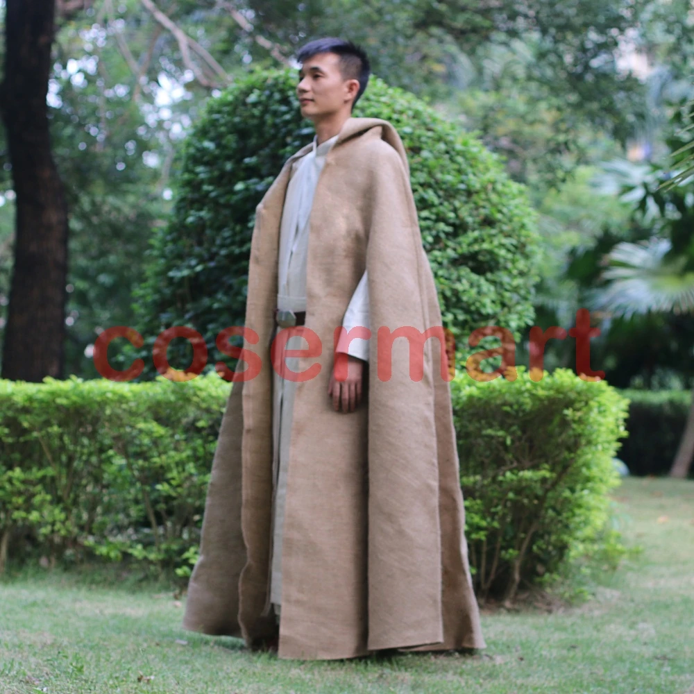 Free Shipping NEW Star Wars Jedi Luke Skywalker Custom Cosplay Costume Made Full Set COS Halloween Costume Christmas (8)