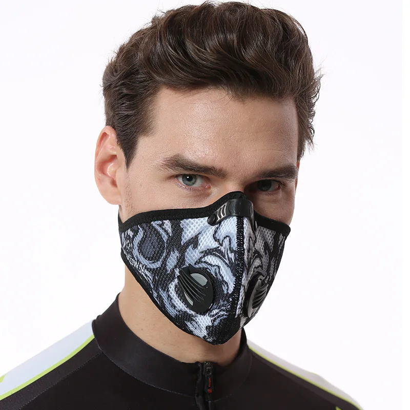 XINTOWN мужчины/женщины пыль из активированного угля-доказательство Велоспорт маска для лица-загрязнения Велосипедный спорт велосипед
