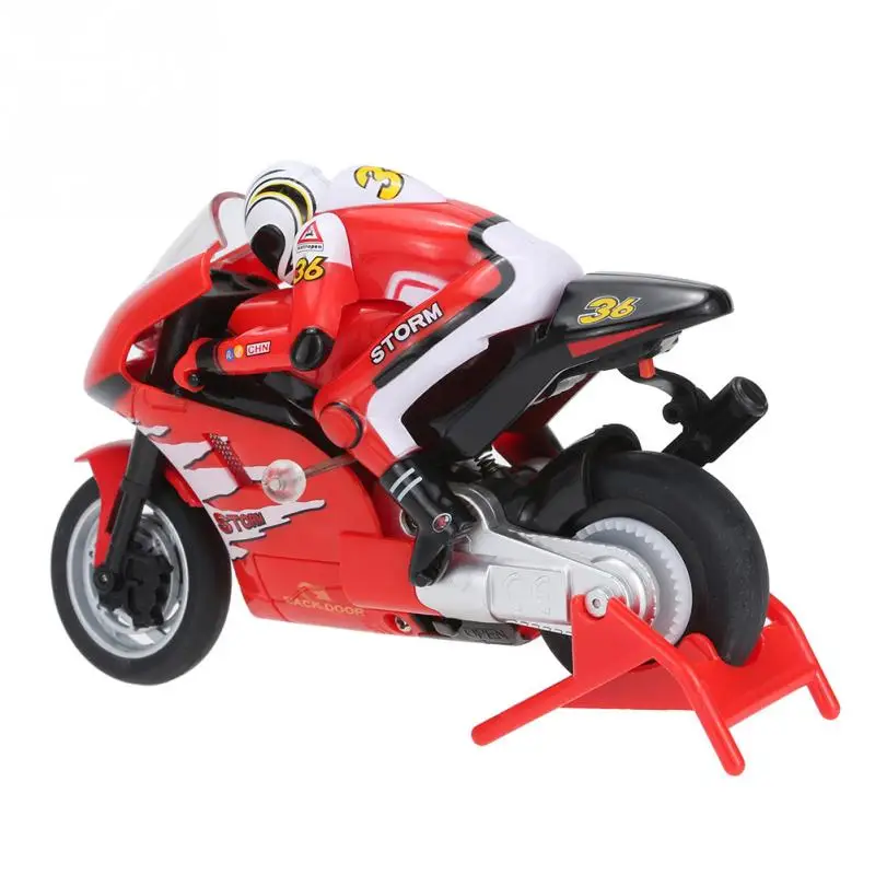 

RC Motorcycle Toys Remote Controlled mini RC Motorcycle Super Cool Toy Stunt Car For Children Gift