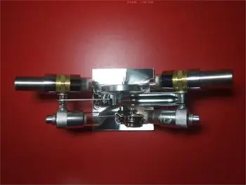 

High-power two-cylinder Stirling engine model Alcohol lamp thermal power external combustion engine