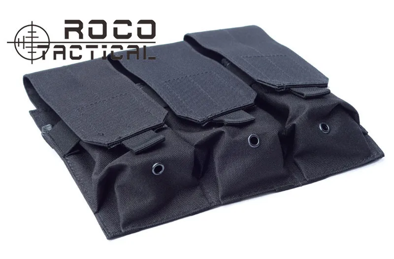 ROCOTACTICAL тройной M4/M16 подсумок для журналов MOLLE тройной подсумок для подсумок Quick Release MOLLE модульный подсумок оливковый Подсумок/ACU/CP