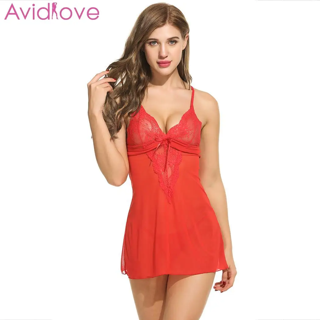 Avidlove женское сексуальное нижнее белье Babydoll эротические костюмы кружевное