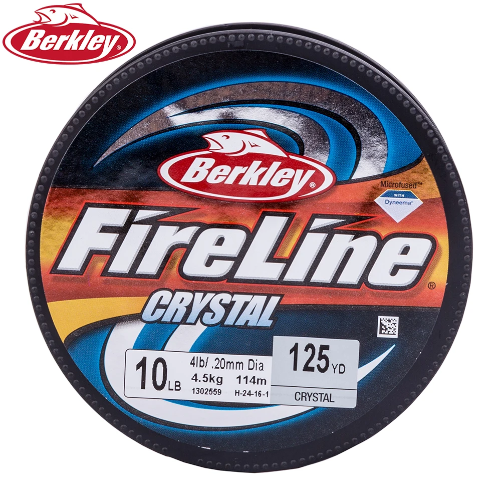 Berkley FireLine плавленый Кристалл 125yd 114 м рыболовная леска супер сильная для Карповой