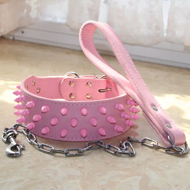 pink dog chain