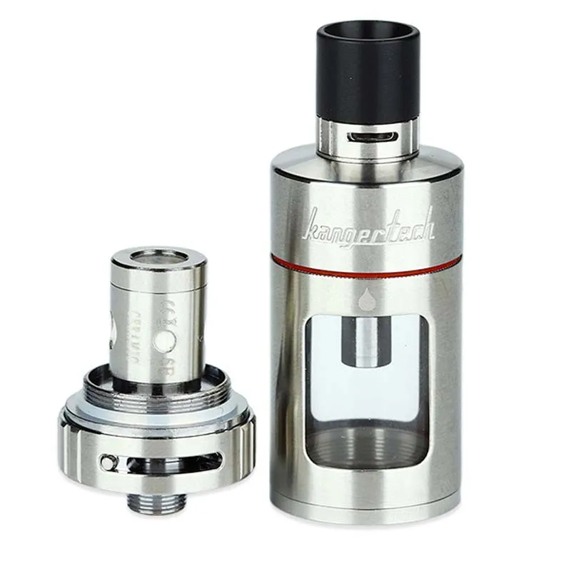 Beste Originele Kanger Protank 4 Geëvolueerd Verstuiver Clearomizer 5ml Luchtstroom Verstelbare Snelheid Stijl RBA Dek met Dual Clapton Coil