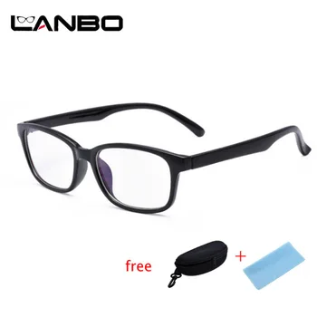Ordinateur lunettes cadres Anti rayons bleus Radiation hommes femmes carré oeil PC lunettes cadres unisexe optique impression lunettes PC 3028