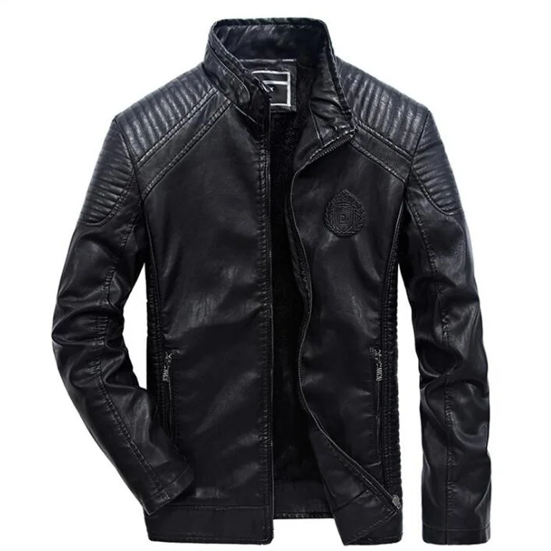 2018 Man Zipper Leather Jackets PU Classic Jaqueta Masculinas Inverno Couro Jacket Men Motorcycle Leather Jacket 2018 Man Zipper Leather Jackets PU Classic Jaqueta Masculinas Inverno Couro Jacket Men Motorcycle Leather Jacket