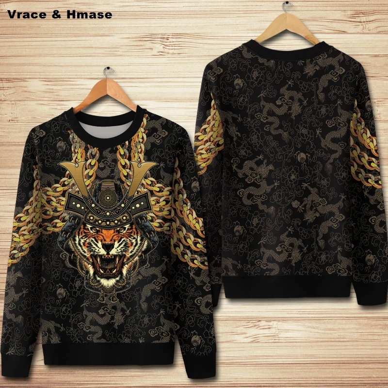 

European-style fashion casual 3D animal printing boutique pullover hoodies New arrival quality oversize sweatshirts men S-XXXXL