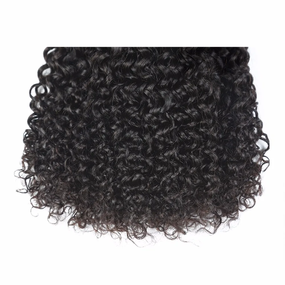 Alidoremi Hair 360 Lace Frontal With Bundles 4Pcs/Lot Malaysian Kinky Curly Bundles With Closure 100% non Remy Human Hair Alidoremi Hair 360 Lace Frontal With Bundles 4Pcs/Lot Malaysian Kinky Curly Bundles With Closure 100% non Remy Human Hair
