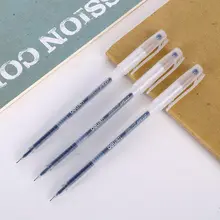 40PCS DELI 33107 Office Signature Pen 0.5 Full Needle Gel Pen