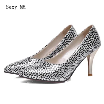 

High Heels Ladies High Heel Shoes Women Pumps Stiletto Woman Party Wedding Shoes Kitten Heels scarpin Plus Size 34 - 40 41 42 43