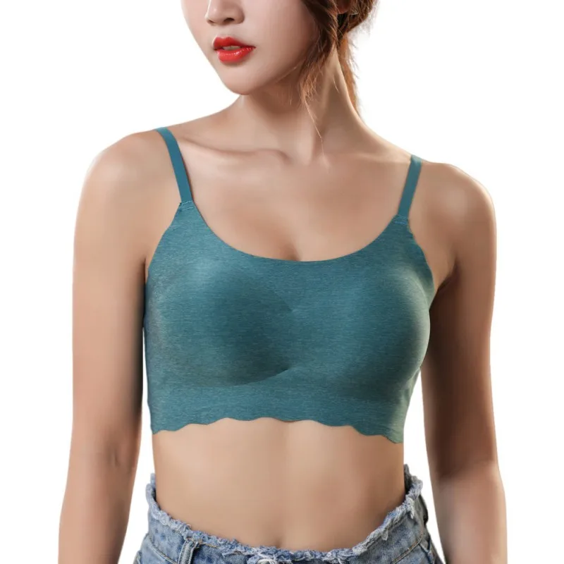 

Women Sports Bra Straps Yoga Fitness Training Running for Fitness Sports Top Seamless Sports 2018 New Bra Push Up Top 4 Color