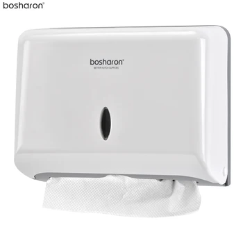

Paper Towel Dispenser For Multifold Z N Fold Hand Paper Towel Holder Tissue Box Plastic Material Bathroom Kitchen Accessories