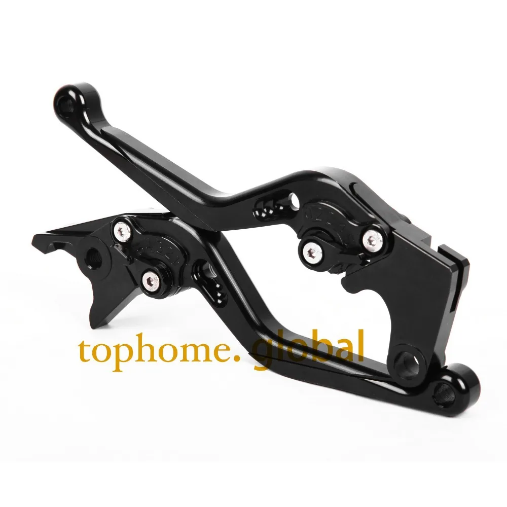 Motorcycle Accessories Black CNC Foldable&Extendable Brake Clutch